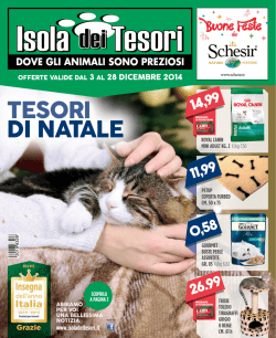 TESORI DI NATALE - Isola dei Tesori
