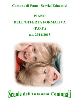POF_scuole_infanzia a.s. 2014-2015