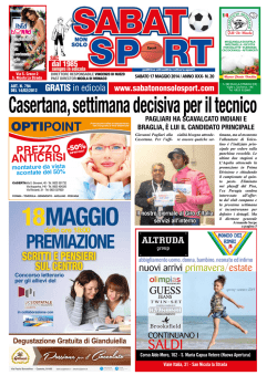 Casertana, settimana decisiva per il tecnico