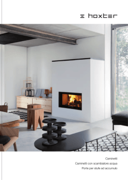 Caminetti Caminetti con scambiatore acqua Porte per stufe