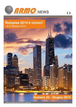 ARMO Newsletter June 2014 Italian