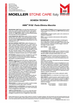 Detergenti per pietra: HMK R152 Pasta Elimina Macchia