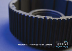 scarica pdf - Specialingranaggi