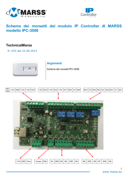 IP Controller_Schema Morsetti IPC