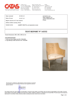 albertone test catas - Accento Italian Contract Seatings