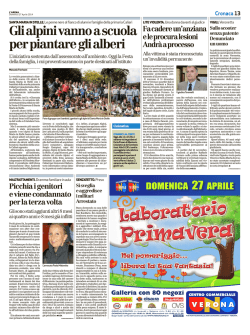 festa di primavera - IC 16 Valpantena