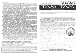 GIUGNO - Tam-tam