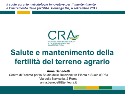 Presentazione Benedetti