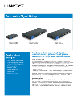 Smart switch Gigabit Linksys