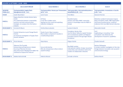 Sessioni parallele - Convegno AiIG 2014