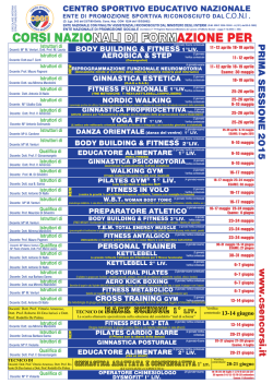 CORSI NAZIO AZIONE PER