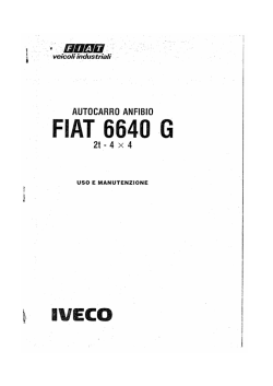 Autocarro Anfibio Fiat 6640 G 2t 4x4