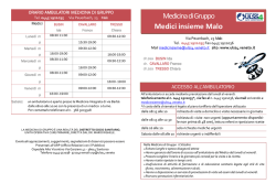 carta servizi medici insieme malo 222