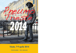 Trieste, 7-9 aprile 2014 - Centro Italiano Congressi