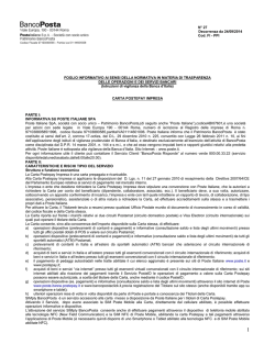 Carta Postepay impresa