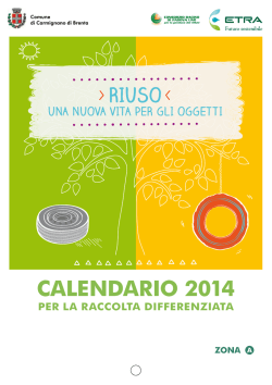 Calendario_2014_zona_A - Comune di Carmignano di Brenta
