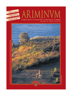Scarica il numero 49 di Ariminum in formato PDF.