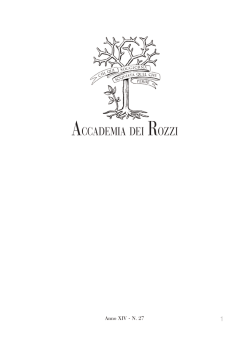 Scarica il PDF - Accademia dei Rozzi