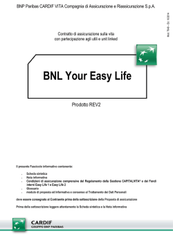 BNL Your Easy Life - BNP Paribas Cardif