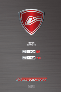Trattori Valpadana 4600 ISM