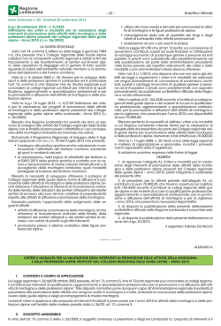 Attivit&agrave; della montagna e professioni alpine