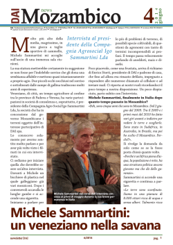 Scarica la newsletter completa di Giugno 2014