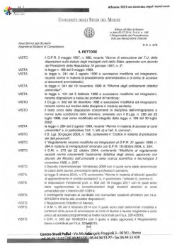 UNIVERSIT&Agrave; DEGU STUDI DEL MOLISE