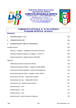 Com_N18 - FIGC Veneto