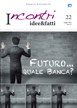 Numero 22: Futuro... quale banca?