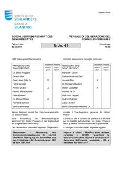 Nr./n. 41 - Gemeinde Schlanders