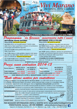 speciale scuole 2014-2015