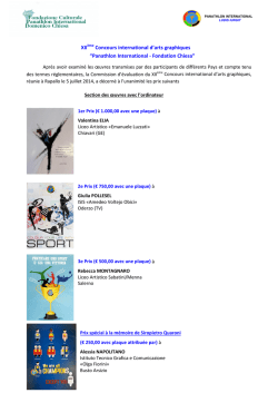 Scarica il file 1Risultati concorso grafico 2014