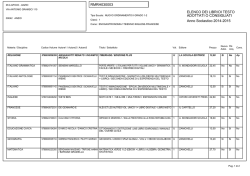 Libri di testo a.s. 2014
