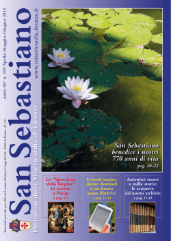 San Sebastiano n. 259 - Misericordia di Firenze