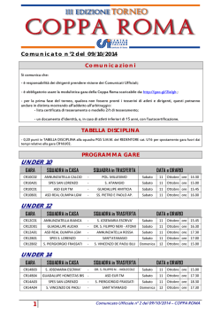 1 - CSI Roma