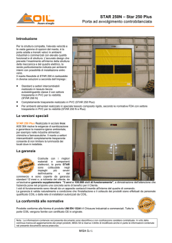 Scheda Tecnica STAR