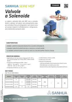 Valvole a Solenoide