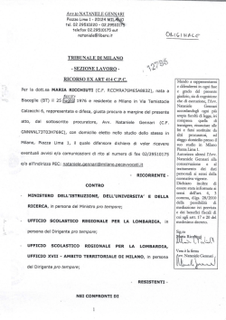 AVVIO NATANIELE GENNARI