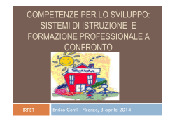 Presentazione di Enrico Conti