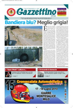 Gazzettino 10-07-2010