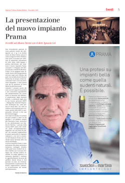05-06 La presentazione del nuovo impianto Prama