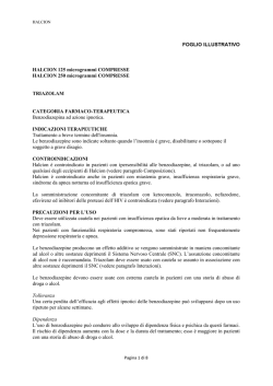 FOGLIO ILLUSTRATIVO HALCION 125 microgrammi