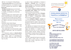 Prestazioni Poliambulatoriali Private