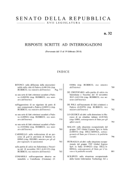N. 32 - Senato della Repubblica