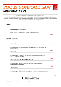 ITALIA UNIONE EUROPEA