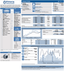 Company Profile - Borsa Italiana