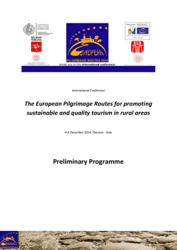 Preliminary Programme