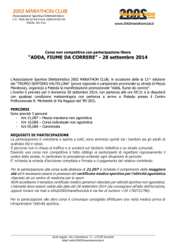 28 settembre 2014 - 2002 Marathon Club