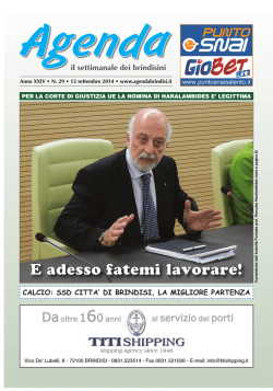 Agenda Brindisi 12:Agenda 19 ottobre 2012 CD