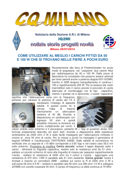 IQ2M I - Sezione ARI Milano